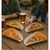 thumbnail of MONOUSO - Gegolfde Pizza stuk doosje kraft (500 stuks)