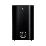 thumbnail of Chauffe Eau Electrique Plat Mural Multipositions Kimoro Noir 50 Litres Sannover + Kit d'Installation Complet NF