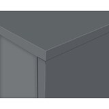 thumbnail of Waschtisch Bad-Unterschrank grau Wandmontage oder stehend V-90.59-01WU