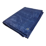 thumbnail of Gewebeplane Abdeckplane Schutzplane  5 x 8 m blau PE reißfest wasserdicht