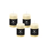 thumbnail of Rustik Marble Kerzen (durchgefärbt mit ASF) Bisquit 90 x 58 mm, 4 Stück