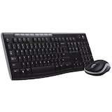 thumbnail of Logitech MK270 RF Inalámbrico AZERTY Negro Teclado Combo Nanorreceptor Francés