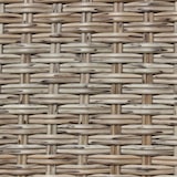 thumbnail of BS COM Tavolo intreccio e piano in vetro 150x90 Wicker 150x90x75 cm Marrone