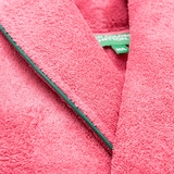 thumbnail of Benetton - Roupão L/XL 100% Algodão 420GSM na cor Rosa e Verde - Core