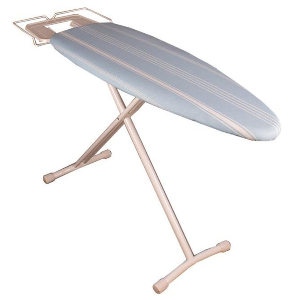 Kitchen Move Strijkplank met strijkijzerhouder BERMUDE 124x40cm Staal Blauw