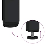 thumbnail of vidaXL Schreibtisch Braun Eichen-Optik 149x149x75 cm Holzwerkstoff