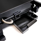 thumbnail of JATA JEGR1913 - Grill de asar doble/parrilla eléctrica con 2 placas de 29 x 24 cm. Apertura 180º. Placa superior basculante. Bandeja recogesalsas