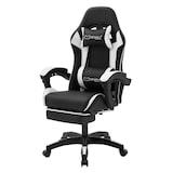 thumbnail of ML-Design Gaming Stuhl verstellbar, Schwarz-Weiß, aus Kunstleder, Ergonomischer Bürostuhl, Drehstuhl Racing Gamer Stuhl Schreibtischstuhl Drehsessel