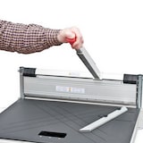 thumbnail of BAUTEC XXL-Laminatschneider 630mm Schnittbreite » Modell IV » mit Telekopbügel und Rollen » inkl. 2 Klingen & Verlegeset