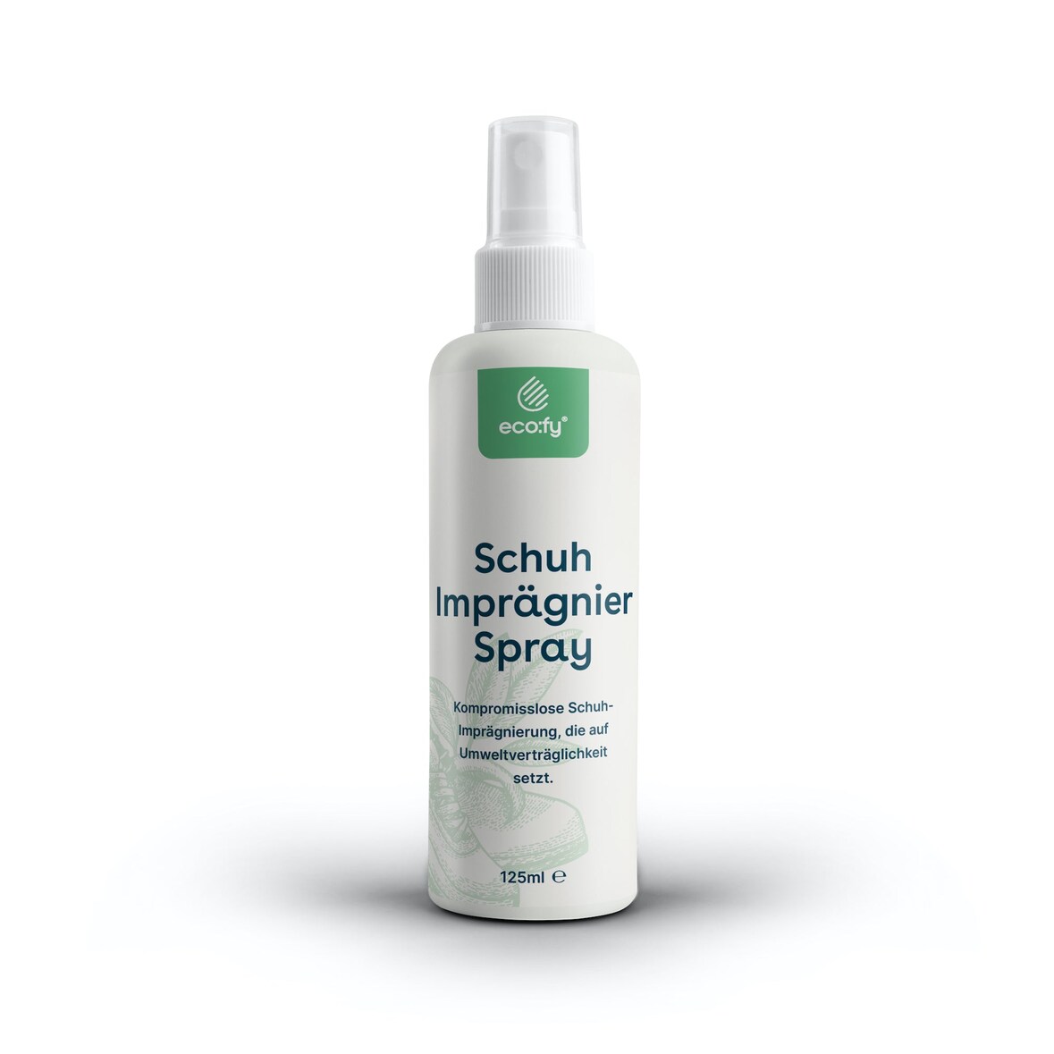 eco:fy Schuh-Imprägnierung - 125ml - Spray gegen Nässe & Schmutz für Stoff, Leder, Mischgewebe