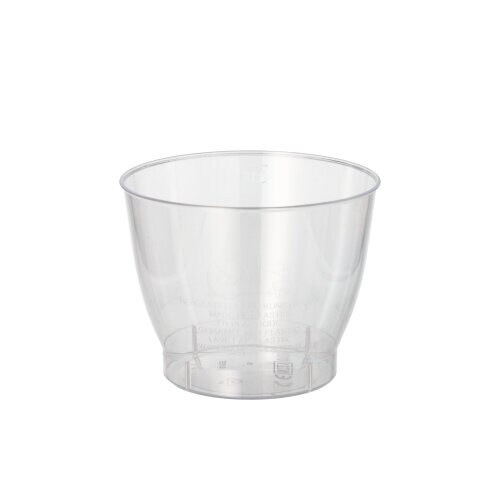 Schägner 25 Trinkbecher PS 0,16 l Ø 7,5 cm · 5,9 cm glasklar (97075, 25 Stück)
