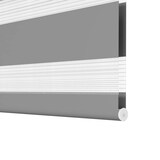 thumbnail of vidaXL Doppelrollo Seitenzug Duo Rollo 80 x 175 cm grau