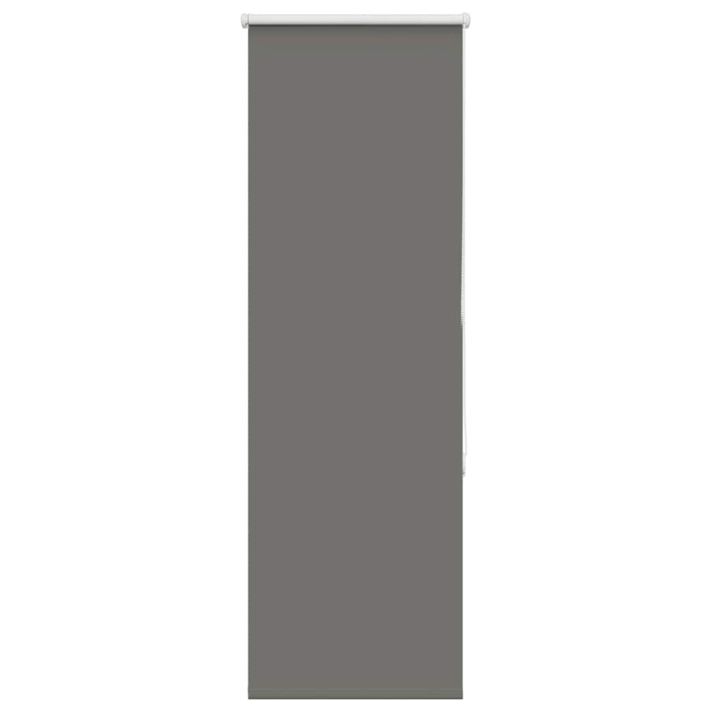 vidaXL Verdunkelungsrollo Grau 45x175 cm Stoffbreite 40,7 cm Polyester