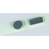 thumbnail of Wandleisten, für Magnete, Weiß, selbstklebend, 50 x 5 cm, 10 Stück