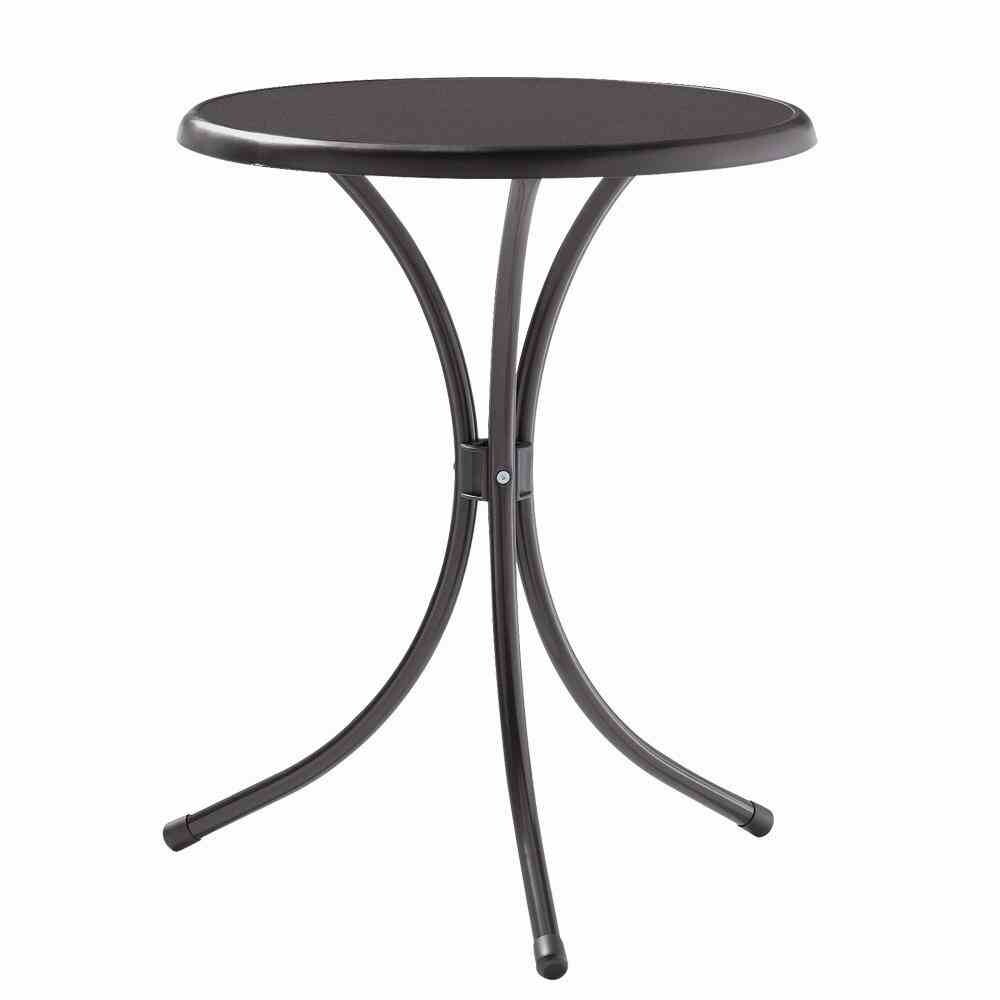 SIEGER  200/ Bistrotisch,  Ø 60x72 cm, eisengrau