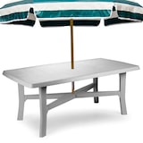 thumbnail of Mesa rectangular Trio Plus blanca 240x100x72