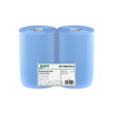 thumbnail of Sobsy Putztuchrolle, 2-lg., Ø 25 cm, 37x36 cm, Zellstoff, blau, 2 Rollen