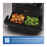 thumbnail of Friteuse Sans Huile Philips - Airfryer Xxl Na351/00 - Capacité 7,1l - Double Cuve - 6 Préréglages - 2450w