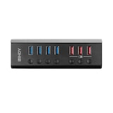 thumbnail of Lindy 43371 LINDY 4 Port USB 3.0 Hub mit 3 Schnellladeports