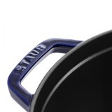 thumbnail of Cocotte Redonda Staub De 24 Cm, 3.8 L, Color Azul Oscuro