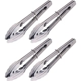 thumbnail of 4x Küchenzange Grillzange BBQ Grill Kochzange Salatzange Küche Edelstahl Kochen