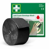 thumbnail of 10 `Cederroth` Soft Foam Bandage 4,5 m x 6 cm schwarz , Refill