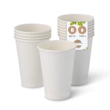 thumbnail of BIOZOYG Pappbecher 1000 Stück 180 ml / 7,5 oz, weiß - Becher für Heißgetränke - Kaffeebecher to go aus Pappe - Einwegbecher, Alternative zu Plastik