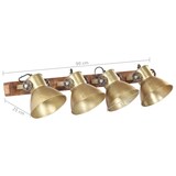 thumbnail of vidaXL Wandlampe Industriestil Messing 90x25 cm E27