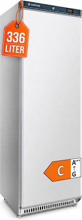 thumbnail of GastroHero Lagertiefkühlschrank ECO 400 336 Liter Weiß Umluftkühlung -23 bis -18 °C digitales Thermostat Gewerbe Tiefkühlschrank