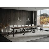 thumbnail of Itamoby Tavolo da Pranzo Proxy 90x160 Allungato 90x420 in Nobilitato e Ferro Noce