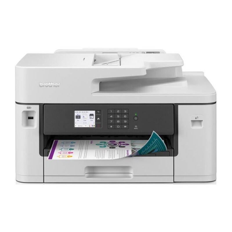 4-in-1 Multifunktionsdrucker - Brother - Business Smart - Tintenstrahl - A3 - Farbe - Wi-fi - Mfcj5340dwre1
