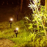 thumbnail of Lumisky Refletores Solares Conectados ROUNDY, Branco Quente, 100LM Aço Preto