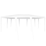 thumbnail of vidaXL Party-Zelt Weiß 600 x 400 x 266 cm Polyethylen und Stahl