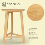 thumbnail of Casaria Stehtisch Bistrotisch Klappbar Holz 78x111cm