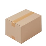 thumbnail of 25 x Faltkartons (300 x 215 x 140 mm) stabil 1-wellig Versandkarton Päckchen DHL Hermes Schachtel Box Paket braun BB-Verpackungen