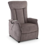 thumbnail of Fernsehsessel mit Aufstehhilfe, Relaxsessel mit Liegefunktion, mit 2 Motoren, 120 kg belastbar, Mikrofaser, Seidengrau, Raburg Marie