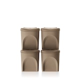 thumbnail of KEDEN - Sortibox set van 3 recyclingbakken van elk 25 liter in bruin