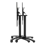 thumbnail of METRO PROFESSIONAL Table pliante MASSINI, aluminium, 60 x 60 cm, plateau de table HPL, pieds de nivellement réglables automatiquement, noir