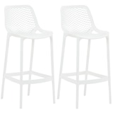 thumbnail of Lot de 2 tabourets de bar extérieurs Air Blanc