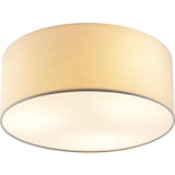 thumbnail of Deckenleuchte Circum, Textilschirm im Leinenlook - weiß