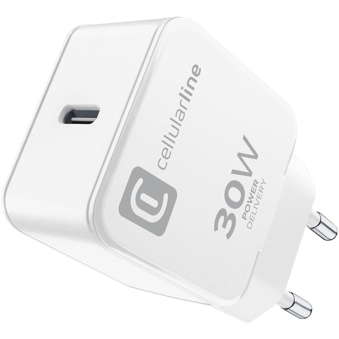Cellularline USB Typ-C Travel Charger One 30W White