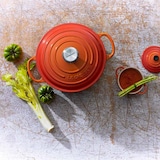 thumbnail of Le Creuset Bräter Signature 26 cm Ofenrot 5,3 L rund