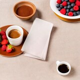 thumbnail of DayBays 100 Stk. Servietten Premium 33x33 cm Reine Zellulose 2-lagig 1/8 Falz Weiß