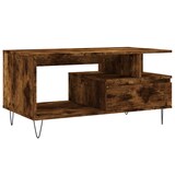 thumbnail of vidaXL Couchtisch Räuchereiche 90x49x45 cm Holzwerkstoff