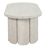 thumbnail of Table basse en MDF décor mélaminé bois blanc