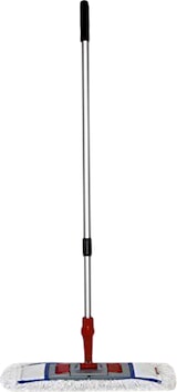 thumbnail of CleanSV Wischset black 40 cm - 24 Liter, Sprintus Putzeimer mit 4 Rädern gelb mit Presse, 3 Baumwollmop, Teleskppstiehl und Mophalter 40 cm