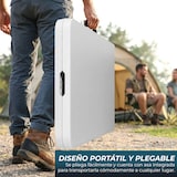 thumbnail of Yoevu - Mesa plegable de resina 240 cm compacta, resistente y fácil de transportar para interior y exterior