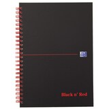 thumbnail of Oxford Spiralbuch 'Black n' Red', DIN A5, kariert, Karton