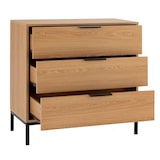 thumbnail of Commode Auri 3 tiroirs couleur Chêne