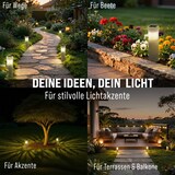 thumbnail of MONZANA® LED Solarlampe Außen 12er Set Wetterfest IP44 Erdspieß Solar Gartenbeleuchtung Solarleuchte Garten Balkon